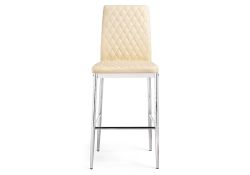 Барный стул Teon beige / chrome