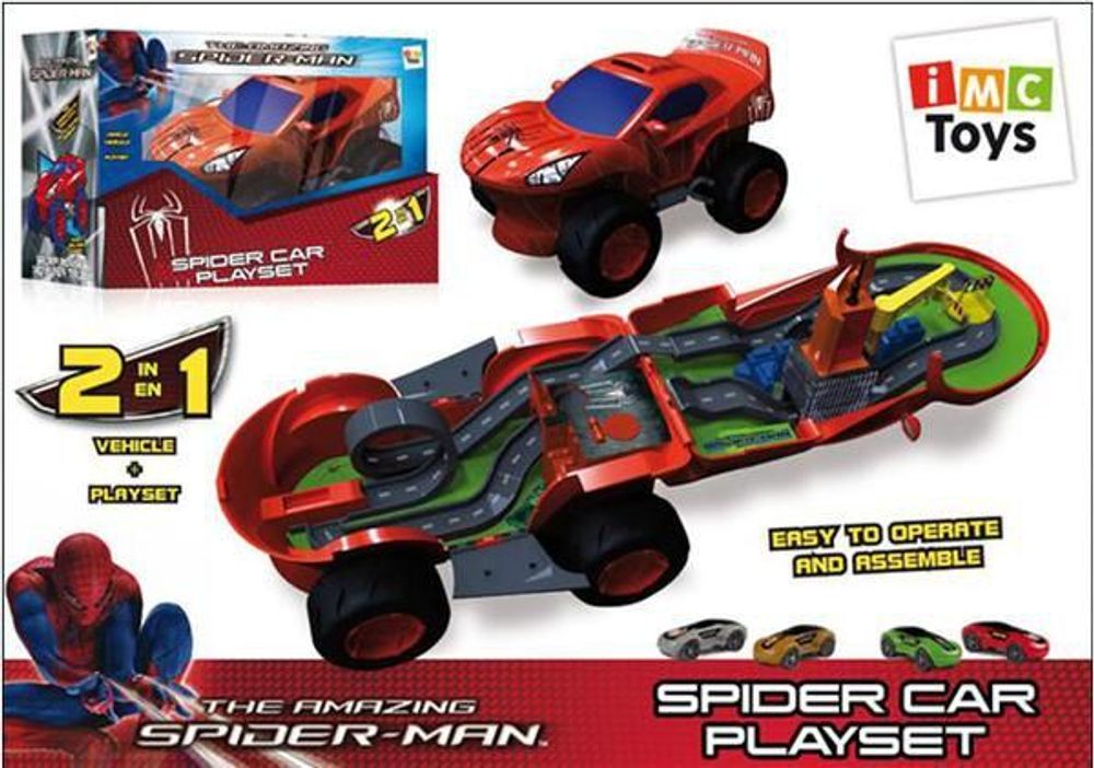 Купить IMC Toys. Машина Spider-Man,  2 в 1.