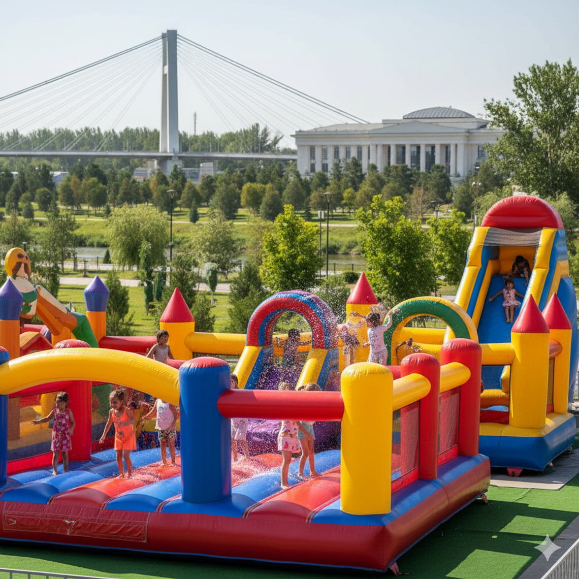 Надувной батут купить в Семее – БатутМастер 🎪