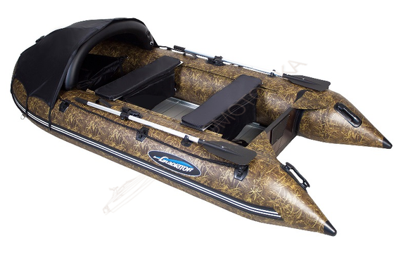 Надувная лодка GLADIATOR ACTIVE С420AL CAMO