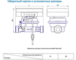 Теплосчетчик SANEXT Механический Mono RM Ду 15 мм, 0,6 м3/ч универсальный (5850-К), шт