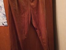 Qadın üçün beli rezinli məxmər şalvar 1008W1017