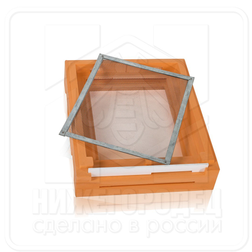 Дно ППУ Нижегородец на 10 рамок с сеткой в рамке и летком
