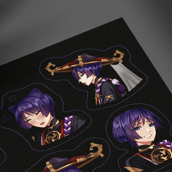 Стикерпак Scaramouche Genshin