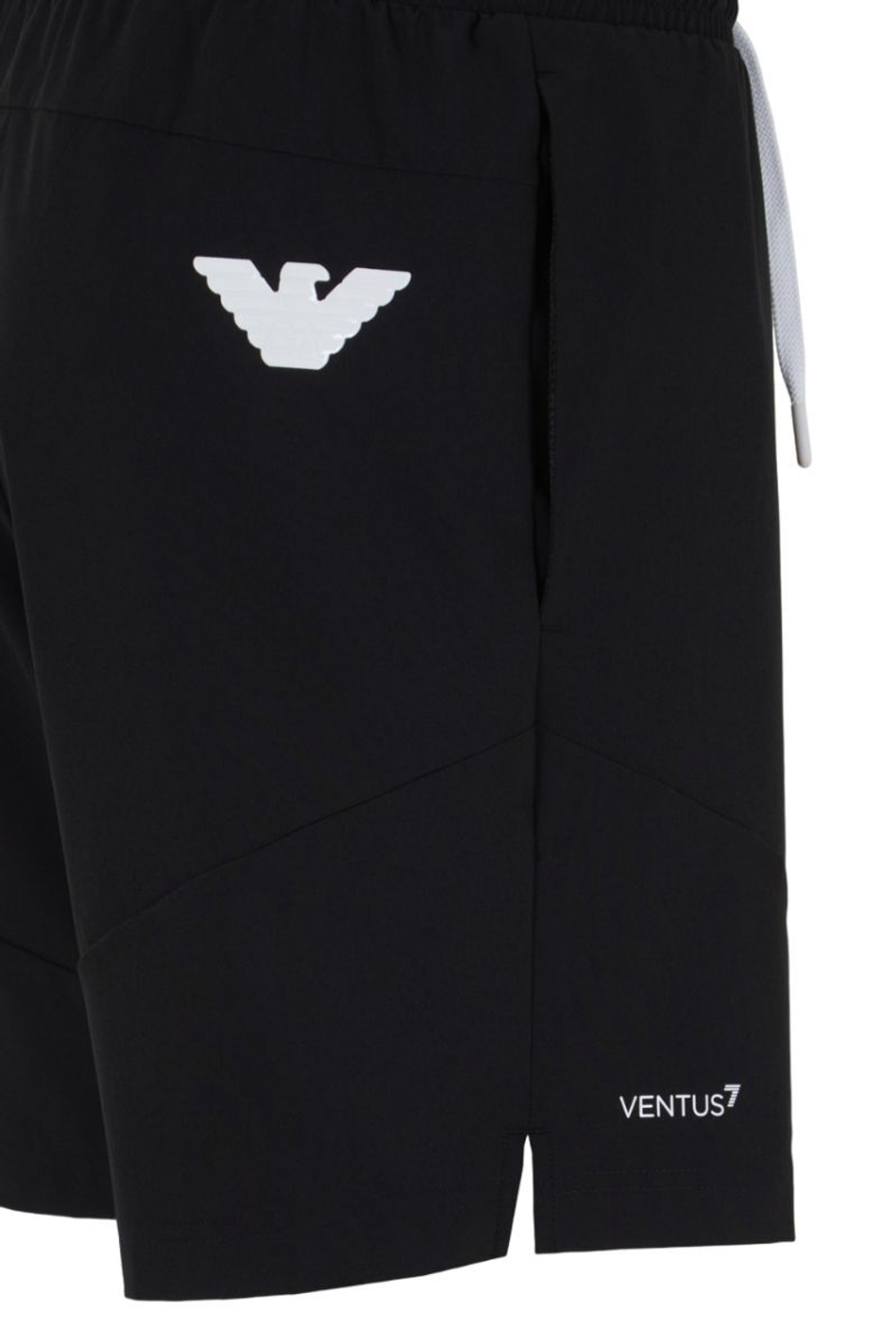 Мужские теннисные шорты EA7 Man Woven Shorts - black