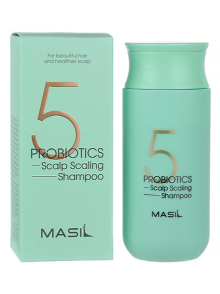 MASIL 5PRO Шампунь для кожи головы глубокоочищающий с пробиотиками, 150 мл
