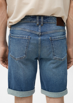 Бермуды из денима slim fit