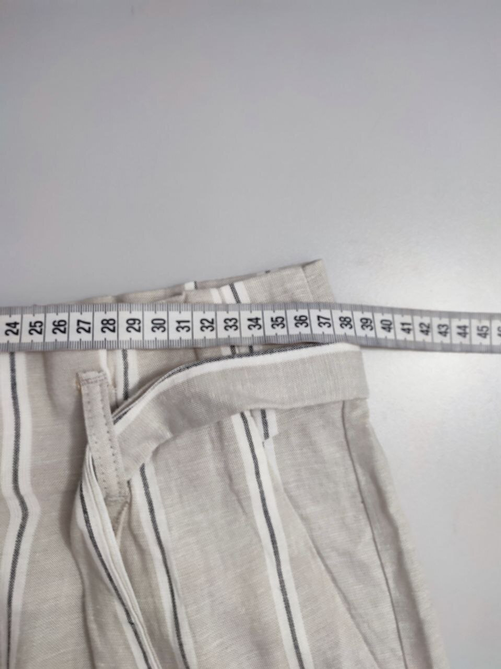 Брюки H&M в полоску 44 размер