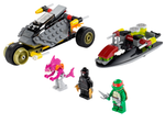 LEGO Ninja Turtles: Погоня на панцирном байке 79102 — Stealth Shell in Pursuit — Лего Черепашки-ниндзя мутанты