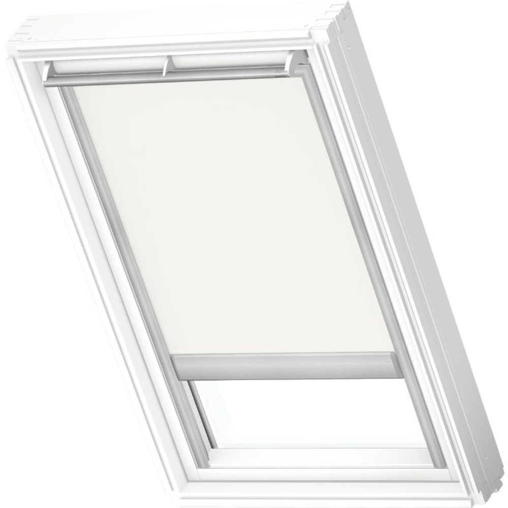 Штора затемняющая VELUX DSL 1025 на солнечной батарее белая