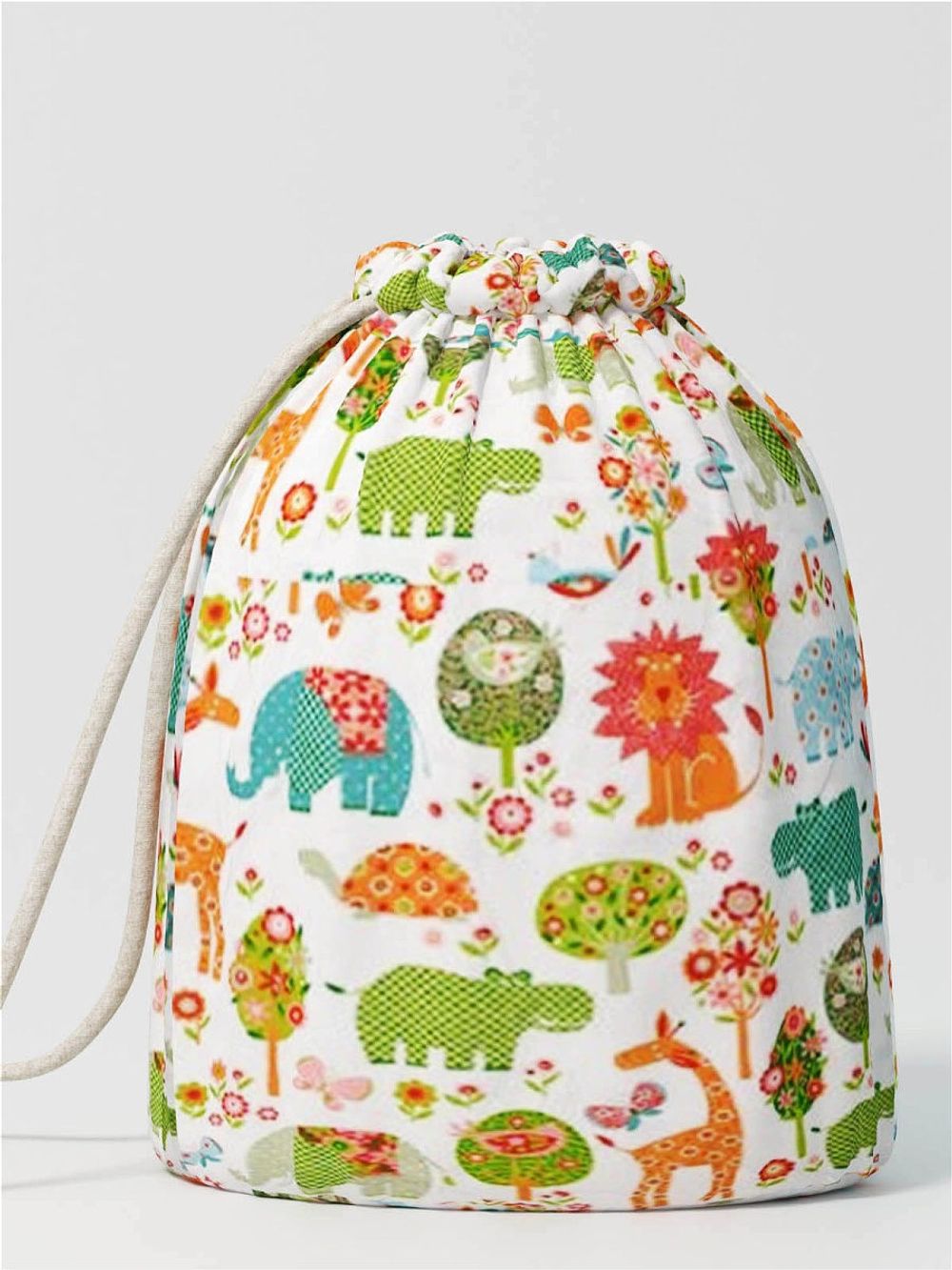 Постельное белье Сказка "Зоосад/Солнышко" 1,5-сп Наволочка 50х70 см 1 шт Простынь на резинке 90х200 см Пододеяльник 145х215 см, перкаль