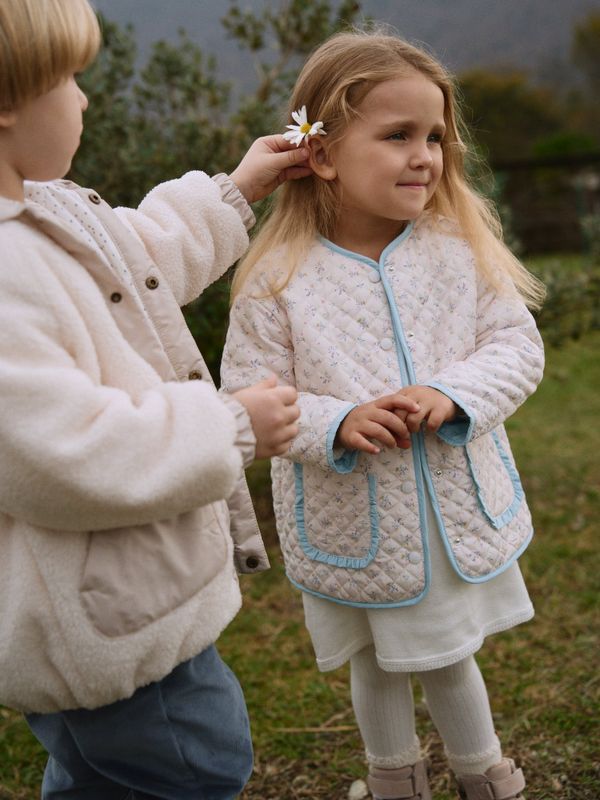 Куртка стеганая на кнопках 