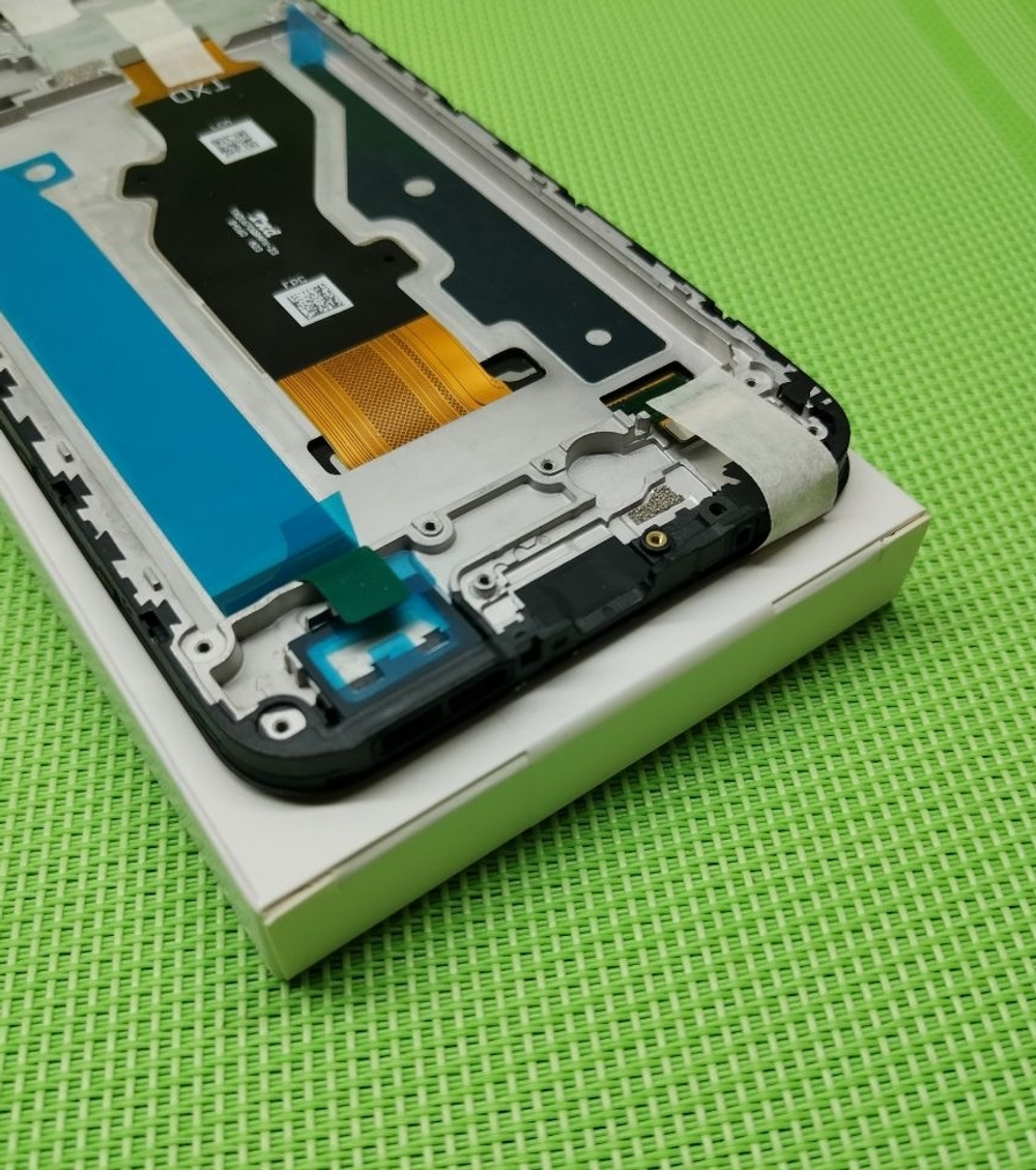 Tecno Spark 30C 4G (KL5) - Дисплей (экран) в сборе с тачскрином (в рамке) (ORIG-SP)