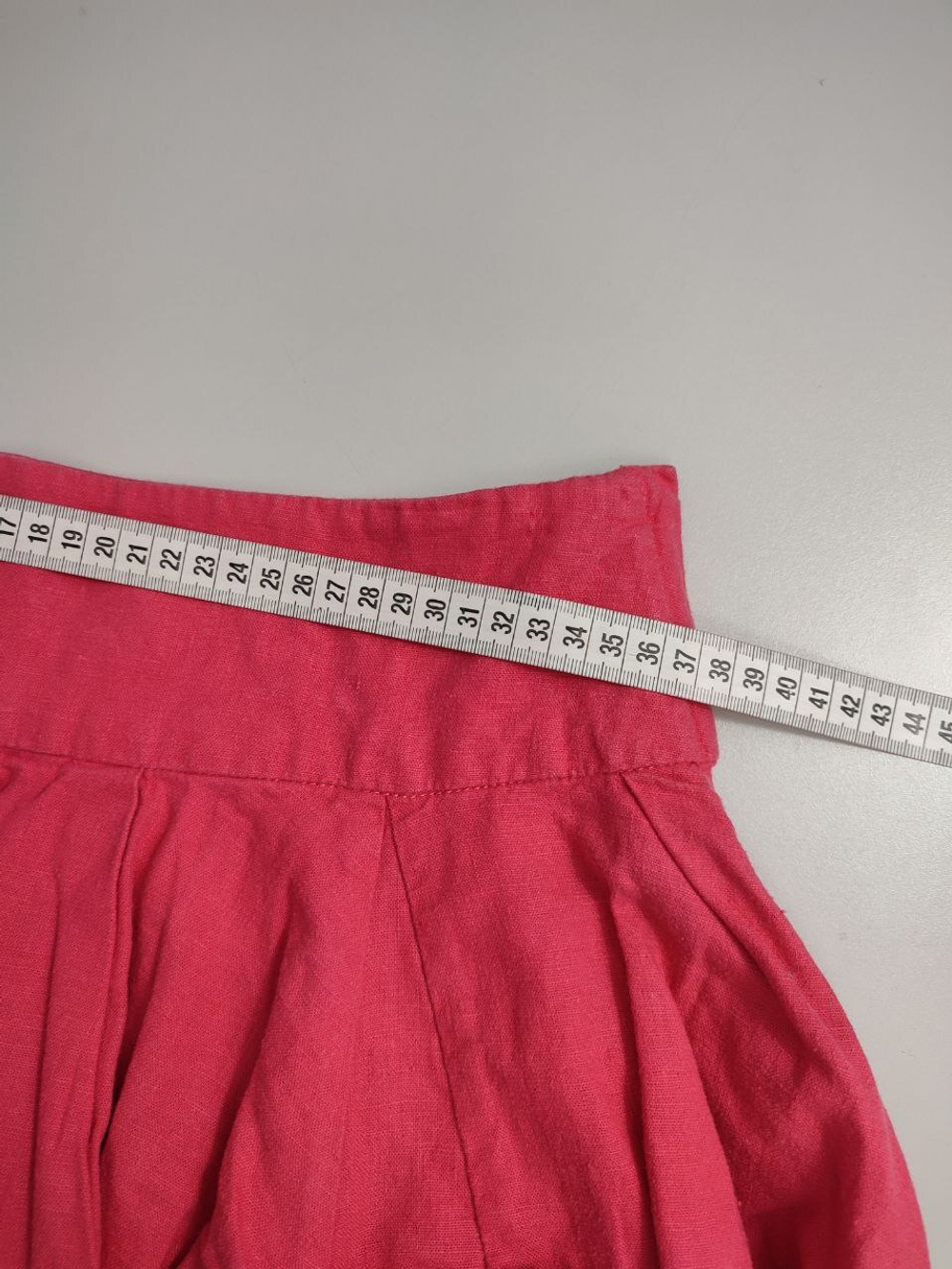 Юбка Next со льном яркая 40 размер