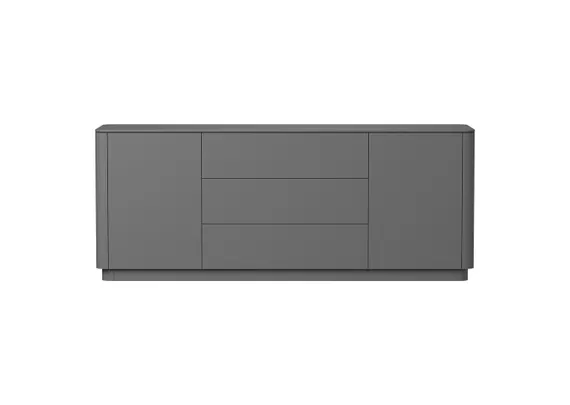 Тумба Tammi 2 двери 3 ящика (серый)
