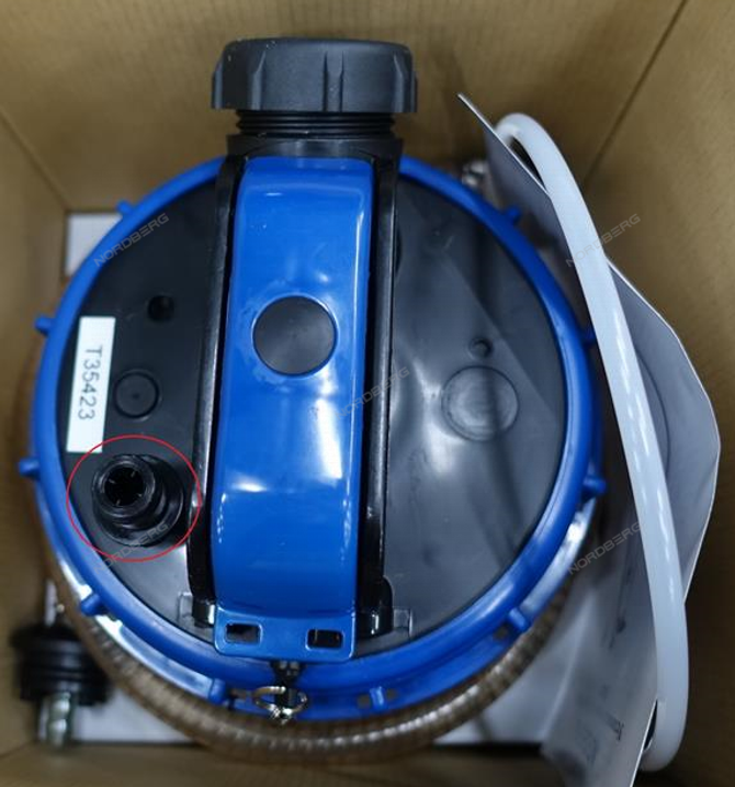 NORDBERG (NO2310) Установка для сбора масла с ручным приводом, 9,5 л