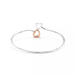Браслет из серебра и розового золота 18k,Tiffany 💠