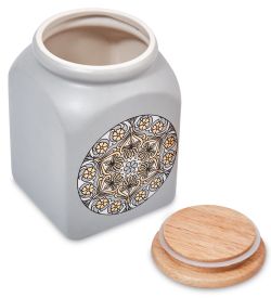 TJ-18/1 Керамическая банка бол. с крышкой