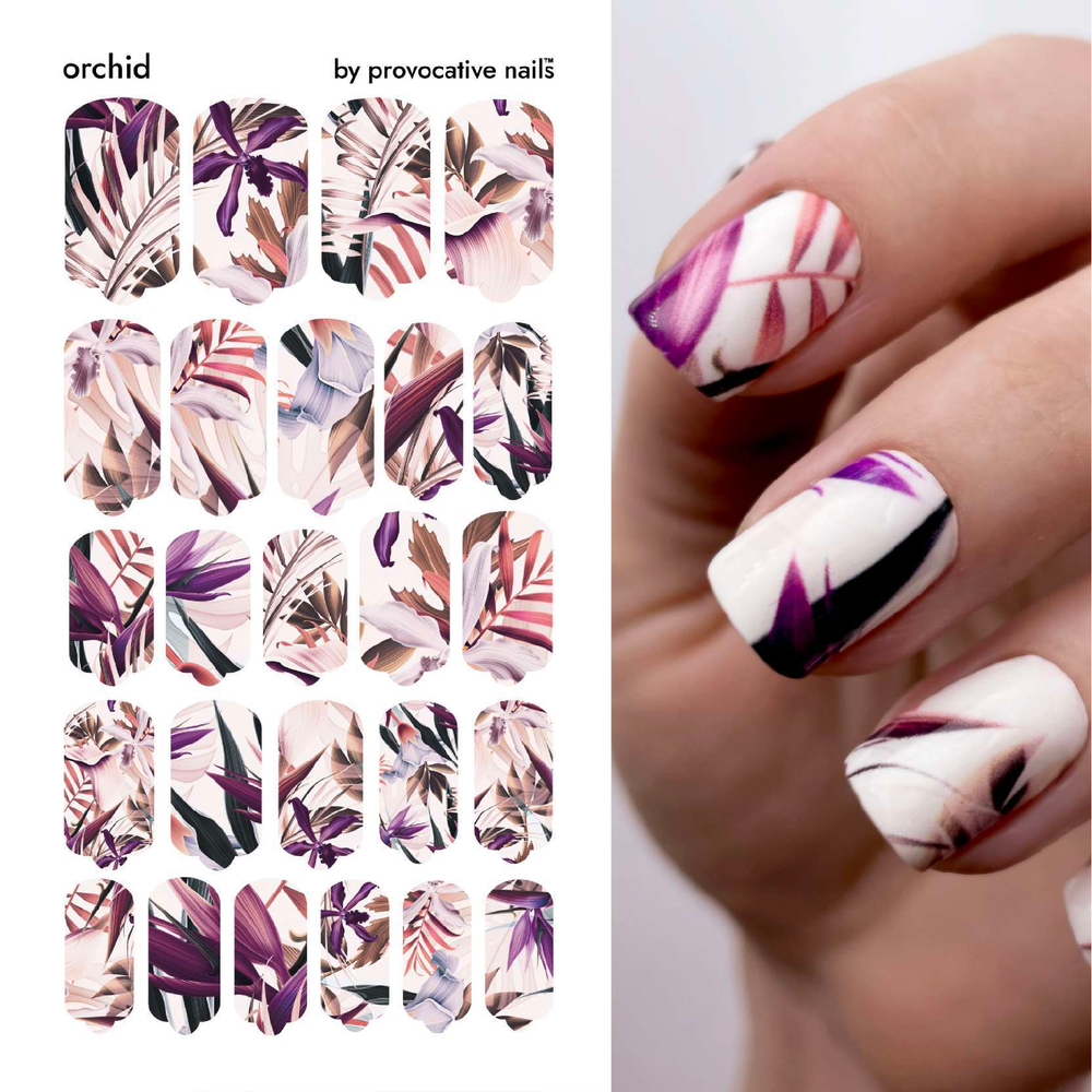 Пленки для маникюра Provocative Nails orchid