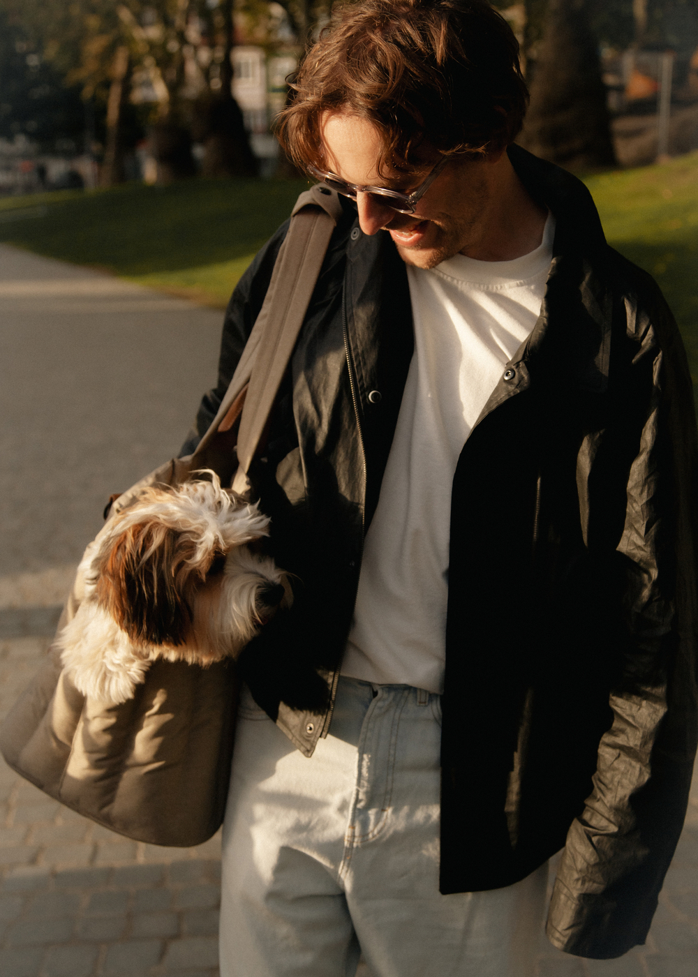 Сумка-переноска Пони бежевая