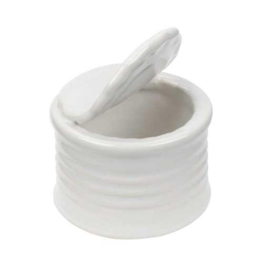 Соусник 225 мл d 80 см h6,5 см "Консервная банка" круглый белый фарфор P.L. Proff Cuisine [6]