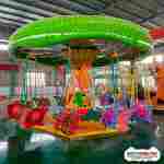 Подвесная карусель «Цветочная Поляна», 12 мест, 6×6×4 м