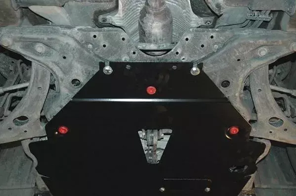 Защита картера и КПП Sheriff для Toyota Prius II (XW20) 2006-2009 арт.24.1819