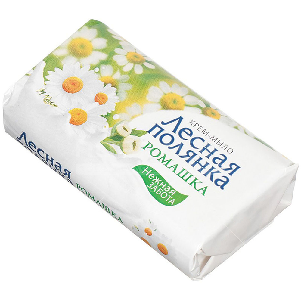 Мыло кусковое для рук Лесная Полянка в ассортименте 90 г