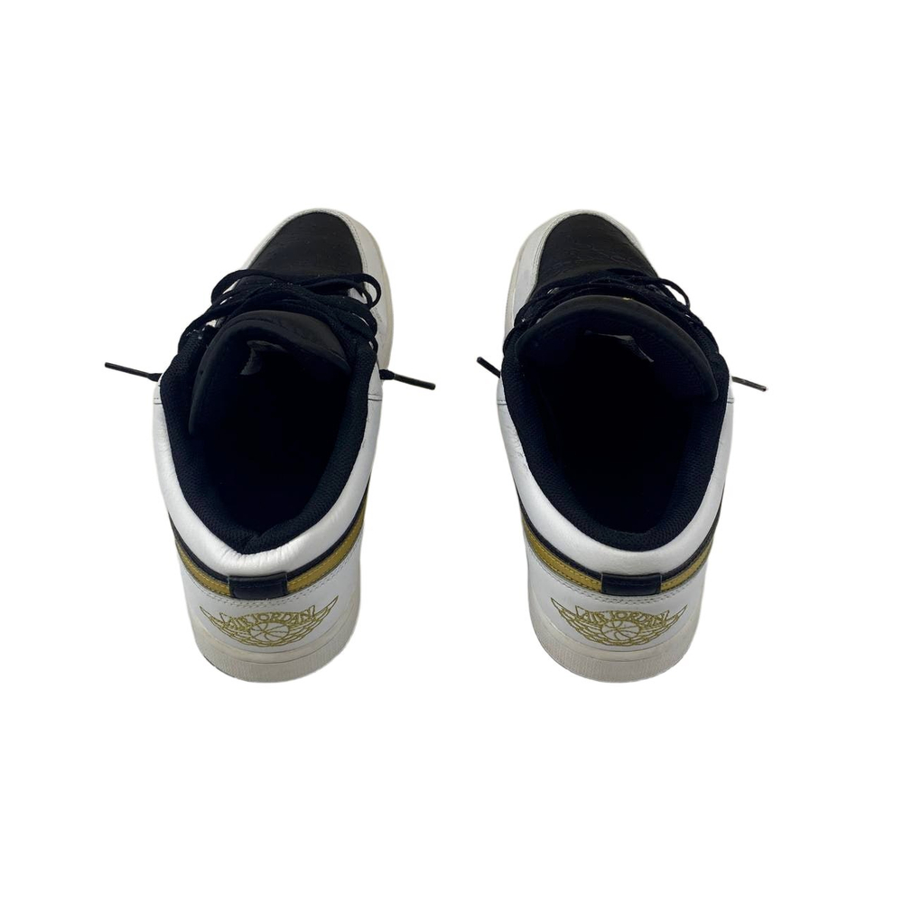 Кроссовки Nike Air Jordan 1 Low Gold Swoosh