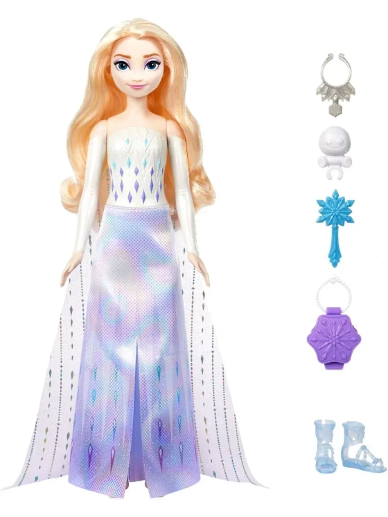 Набор Кукла Дисней Spin Reveal Холодное сердце Эльза HTG25