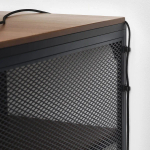 Письменный стол - IKEA FJÄLLBO/ФЖЭЛЛБО ИКЕА, 140х70 см, черный/коричневый