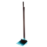 Набор с высокой ручкой Disco (щетка +совок) аквамарин