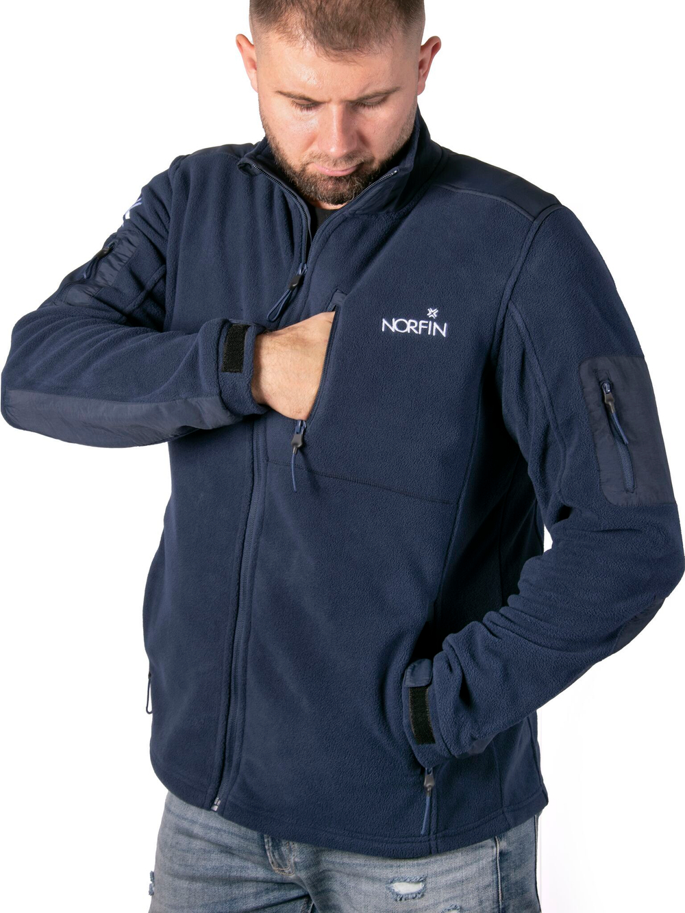 Куртка флис. Norfin SUMMIT BL 06 р.XXXL