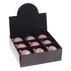 GAEM Набор из 9шт Украшение новогоднее "Шар", D 10 см, L33 W32 H10,5 см