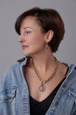 HMG 1300 Gray  Колье арт.1657