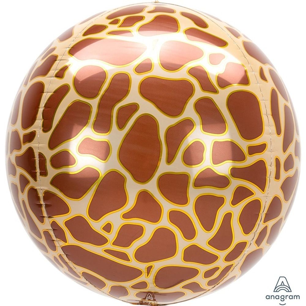 3D сфера 16&quot; жираф сафари