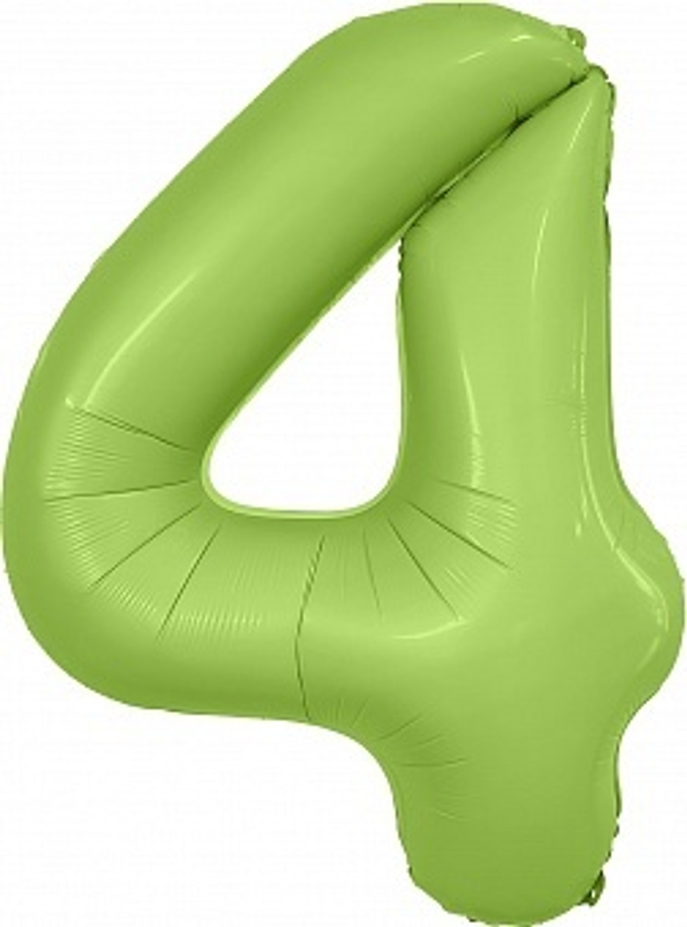 Р Цифра 4 Slim Фисташка (40''/102 см)