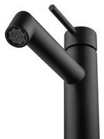 Смеситель для раковины WONZON & WOGHAND, Черный матовый (WW-H1063-MB)