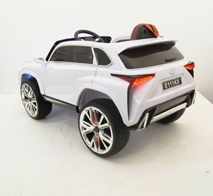 Детский электромобиль River Toys LEXUS E111KX белый