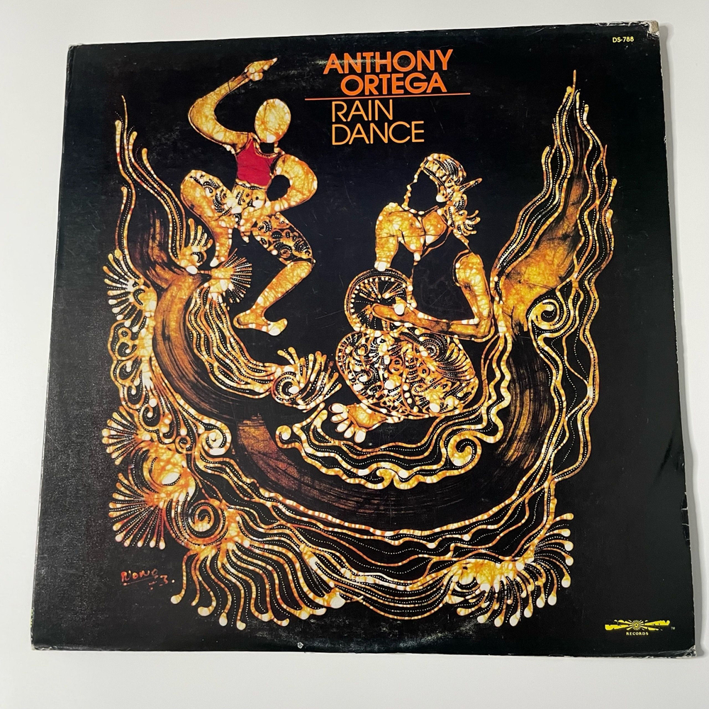 Винтажная виниловая пластинка LP Anthony Ortega Rain Dance (США 1978)