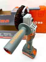 Болгарка Yaoto BS52128, бесщёточная, 2 аккумулятора, 6Ач в кейсе