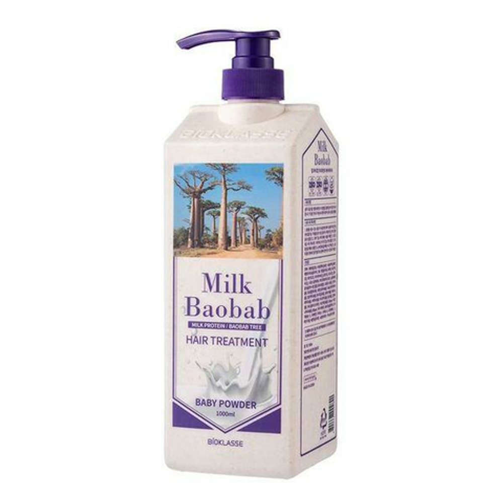 Бальзам для волос с ароматом детской присыпки MILK BAOBAB Treatment Baby Powder 1000 мл