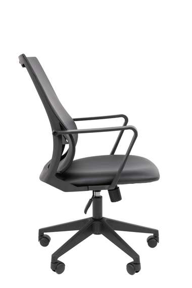 Офисное кресло Chairman 545 Россия экокожа черный Б/П