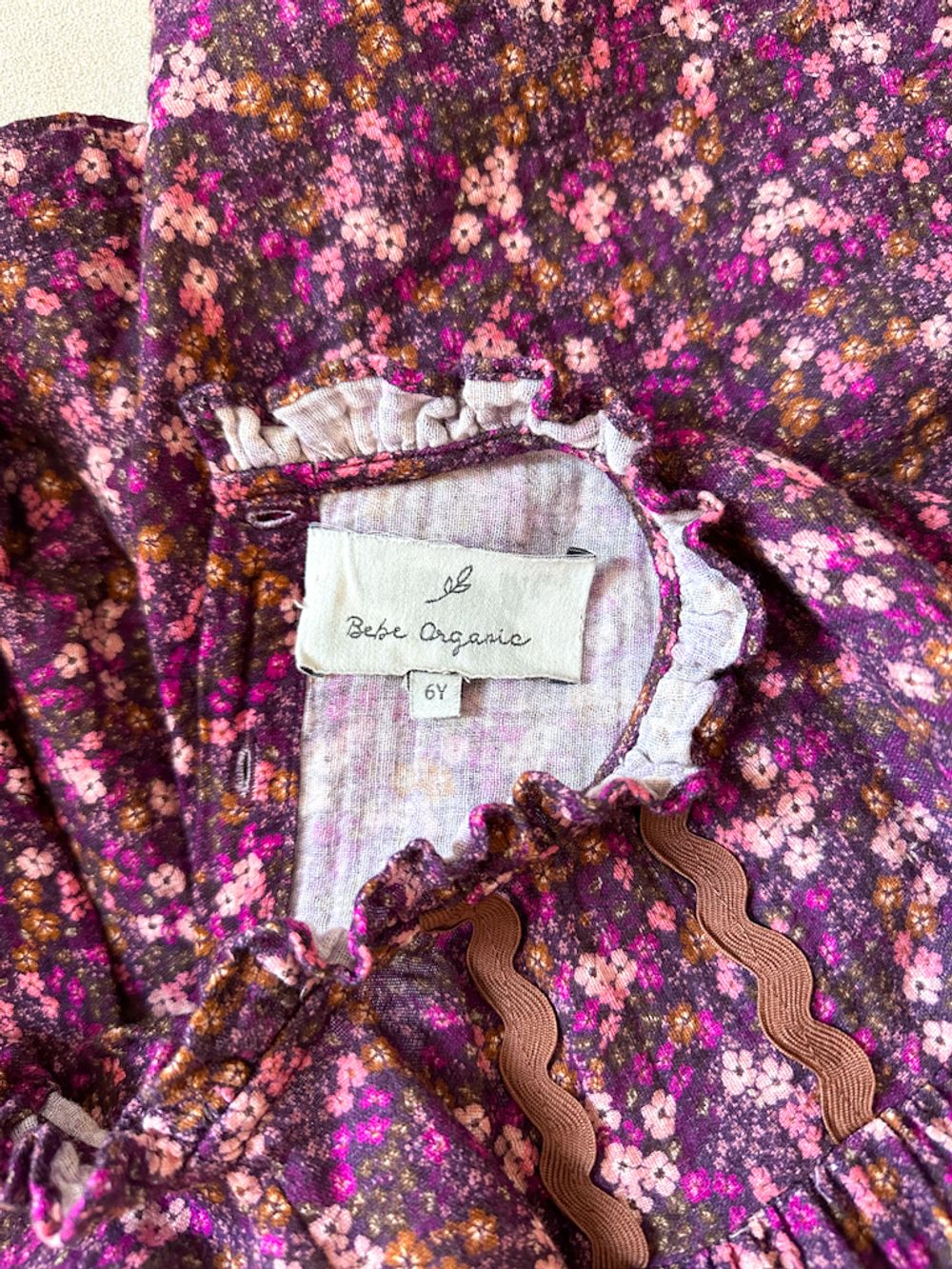 Хлопковое платье Bebe Organic, 116