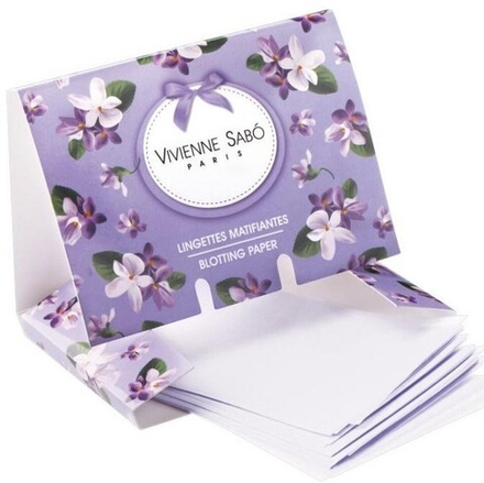 Vivienne Sabo Салфетки матирующие Papiers Мatifiants, для всех типов кожи, 1 шт