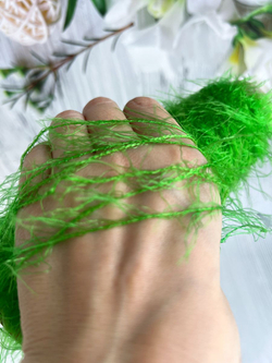 Пряжа для вязания мех Норки декоративная