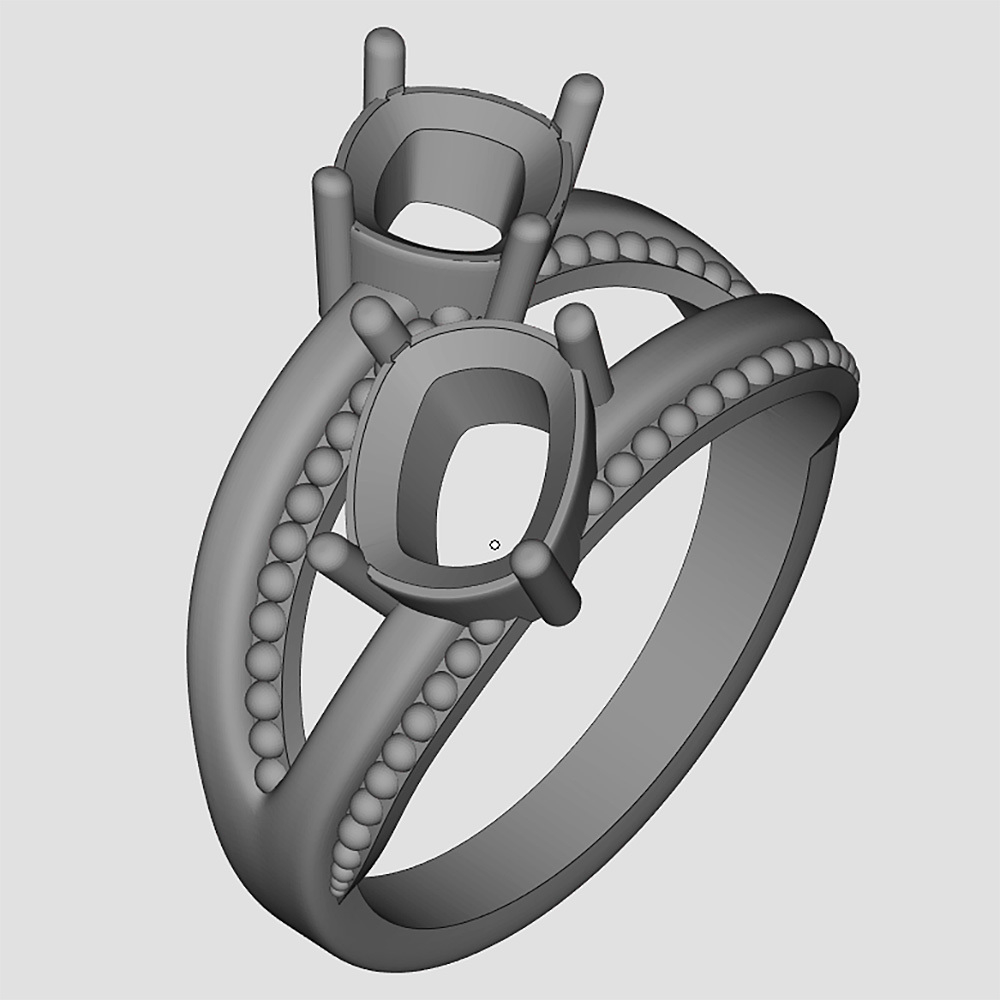 3д модель кольца для принтера
