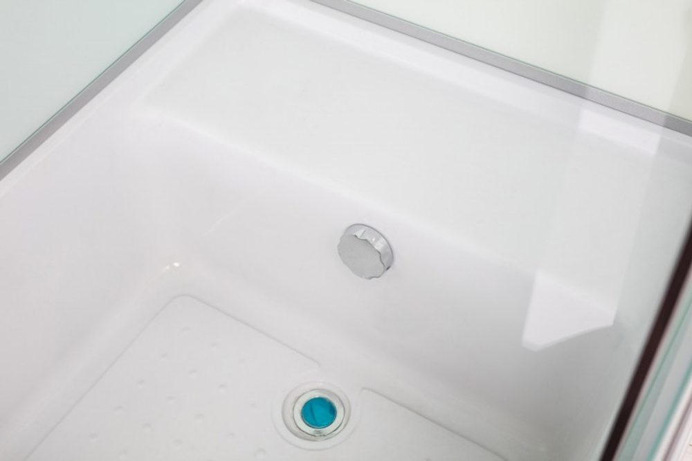 Душевая кабина Esbano (Эсбано) EST-108CKRB L, с высоким поддоном, 100x80x210