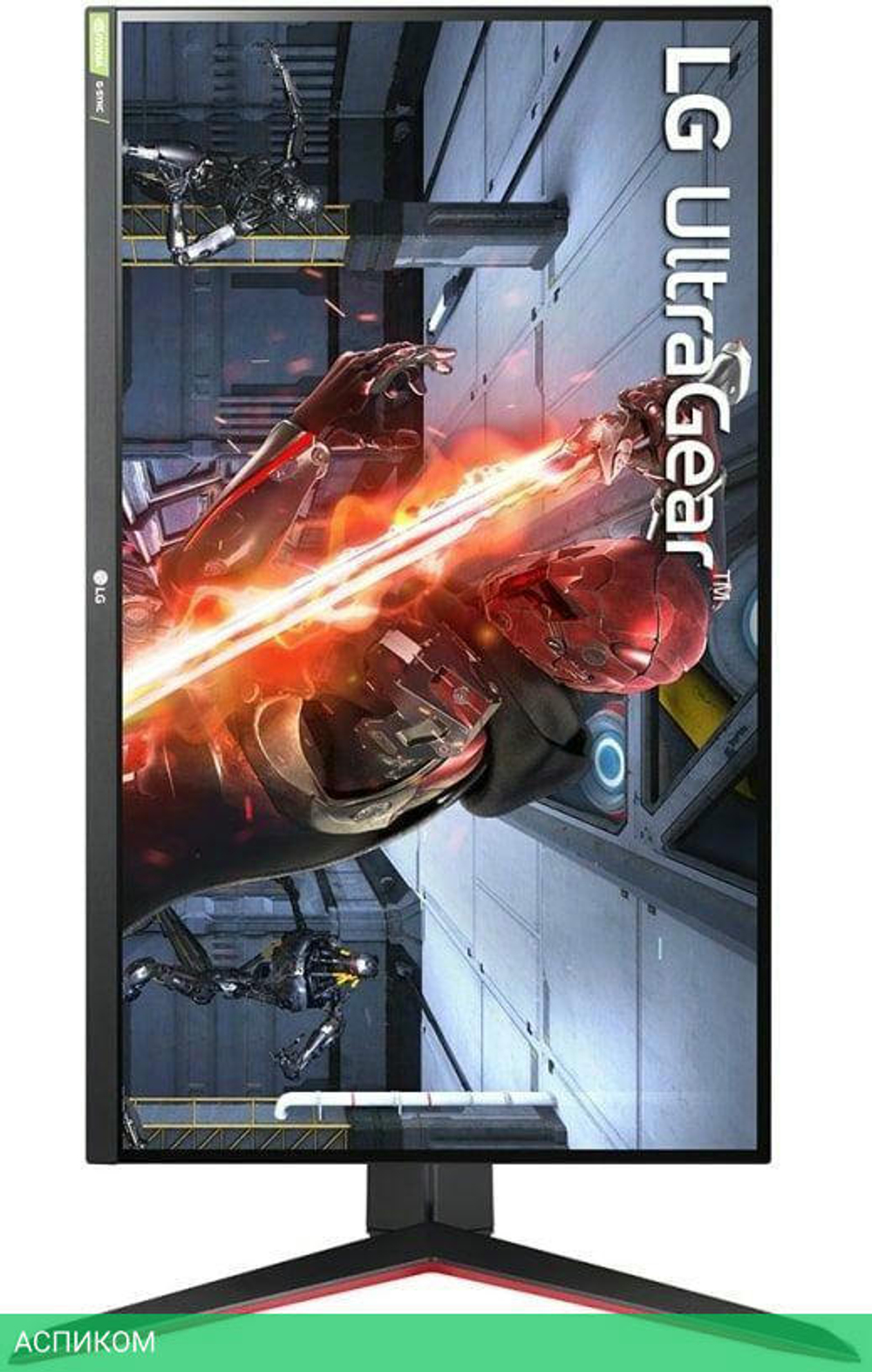 Монитор LG UltraGear 27GN65R-B черный