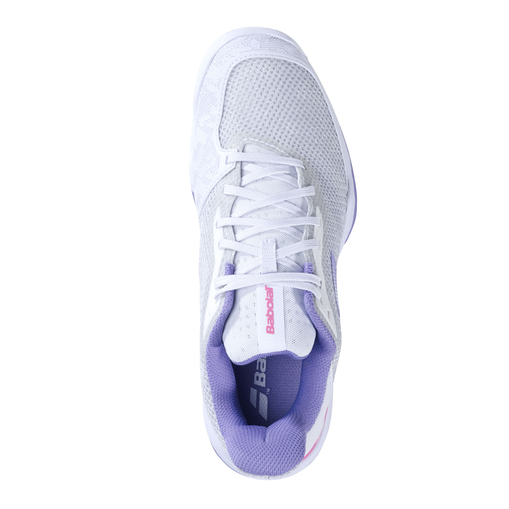 Женские теннисные кроссовки Babolat Jet Tere All Court Shoe Women - White, Lilac